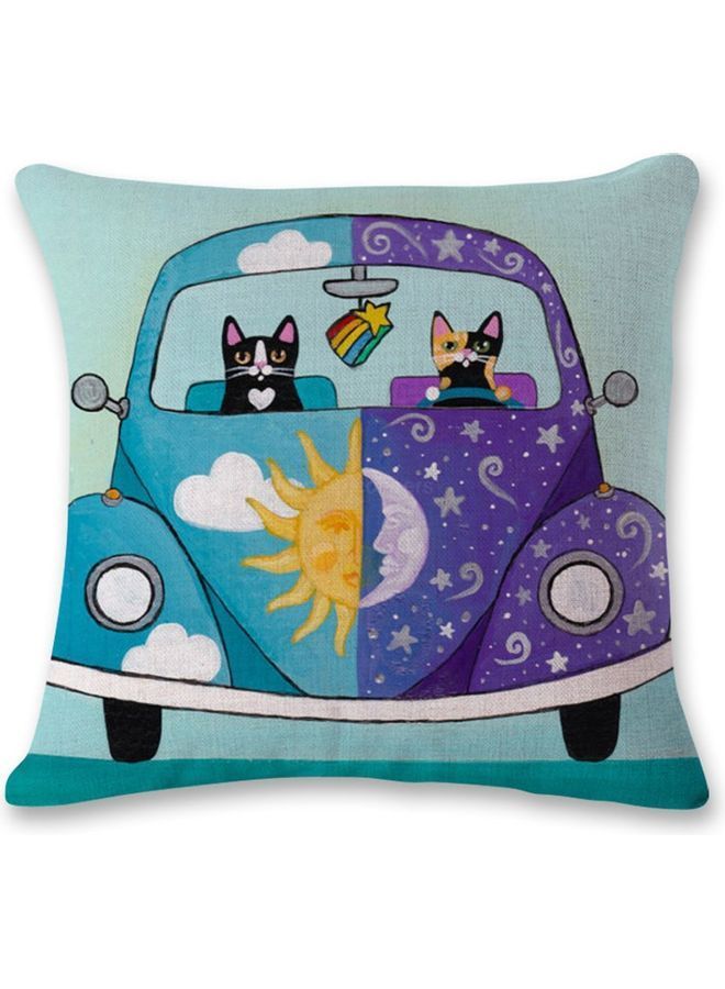 NIBEMINENT Printed Cushion Cover Multicolour 45x45cm