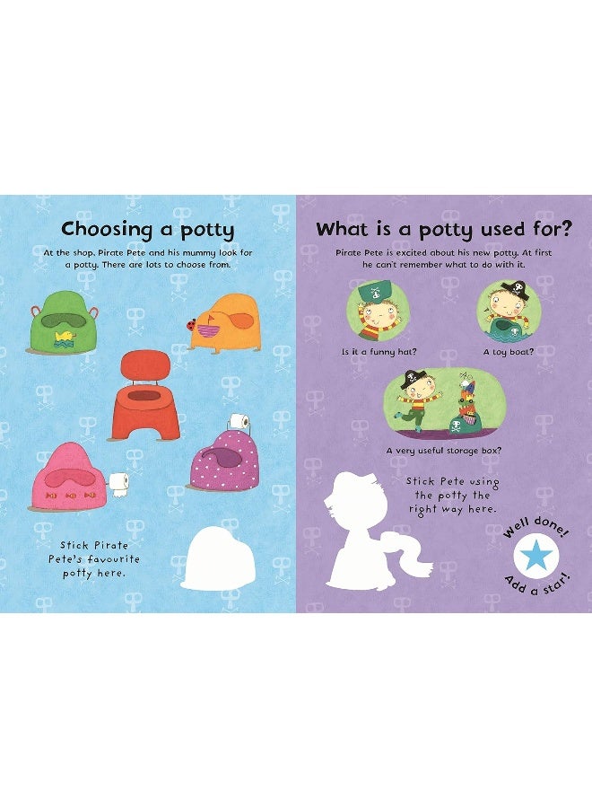 Pirate Pete's Potty sticker activity book - Image 3