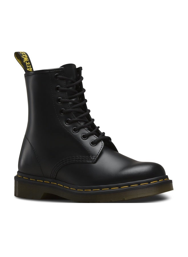 Dr. Martens Unisex 1460 Smooth Leather 8 Eye Boot, Black, 14 Women/13 Men