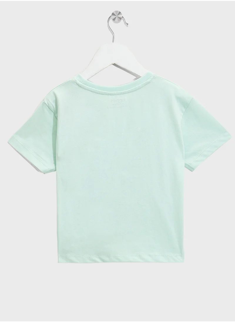 ريبلز مع نمشي Girls T-shirt