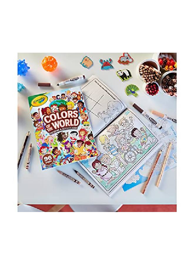 Crayola Colors Of The World Coloring Book Gift For Kids 96 Pages - Image 5