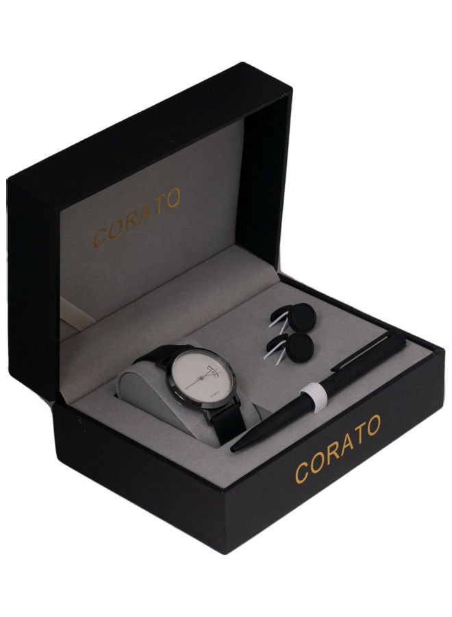 Corato set, black with a white dial, formal, special. - Image 4