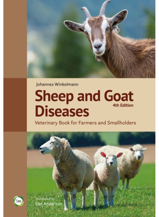 Sheep and Goat Diseases 4th Edition Veterinary Book for Farmers and Smallholders - Hardback