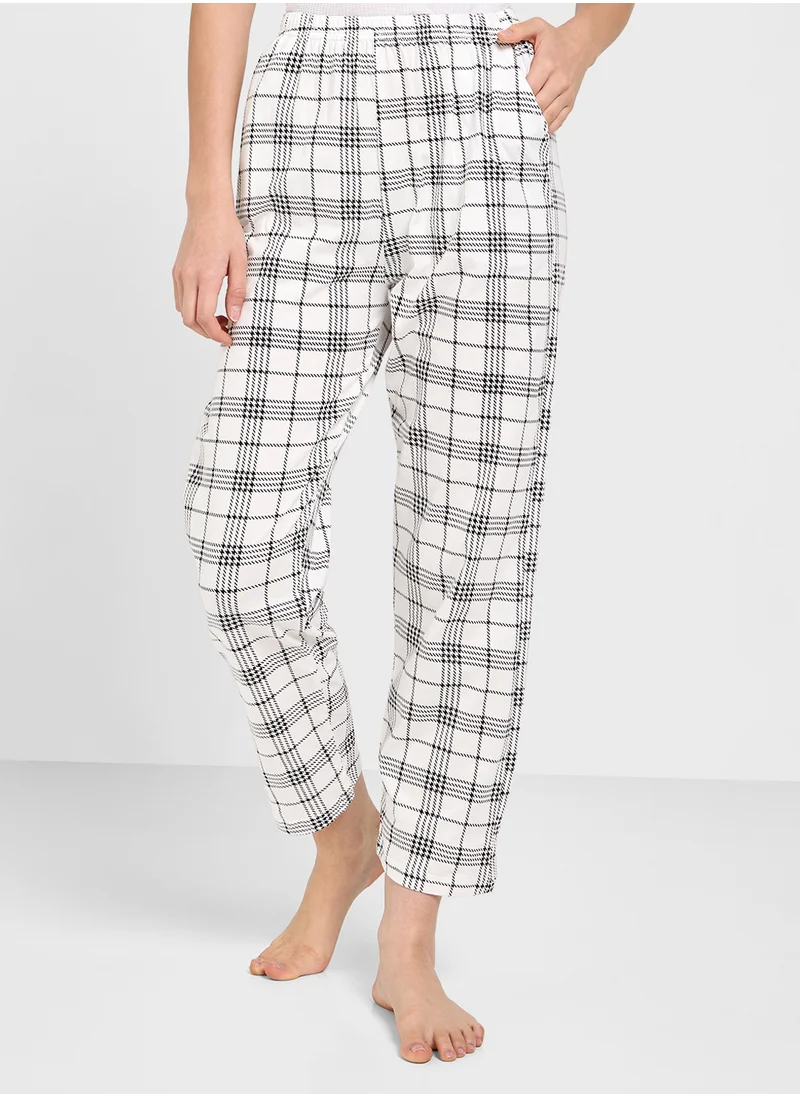 جينجر Pullon Checkered Pyjama