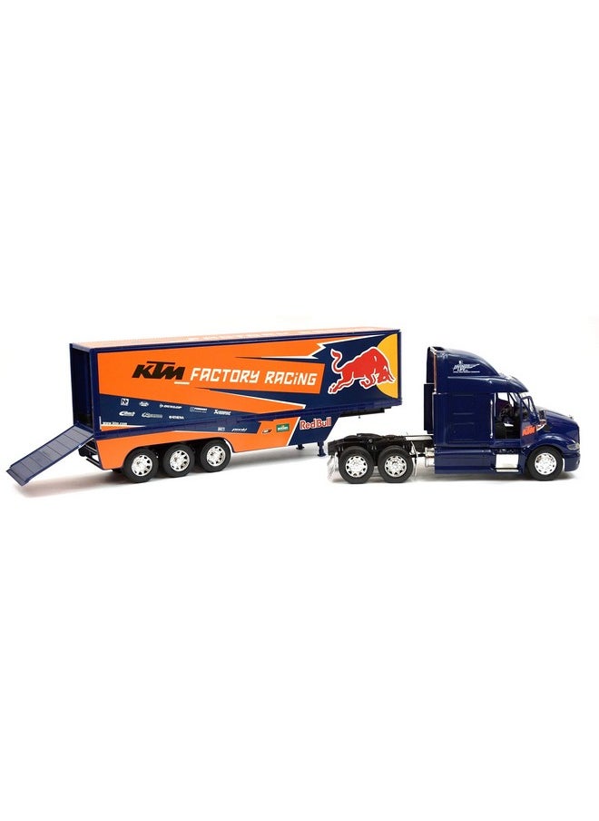 New-Ray Toys 1:32 Red Bull Ktm Transporter Truck  - Image 2