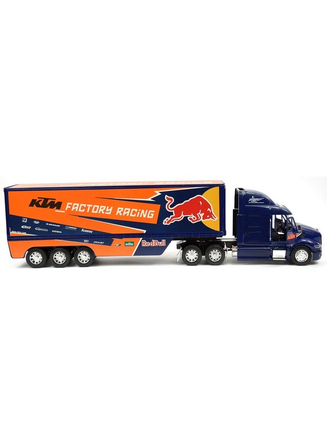 New-Ray Toys 1:32 Red Bull Ktm Transporter Truck  - Image 5