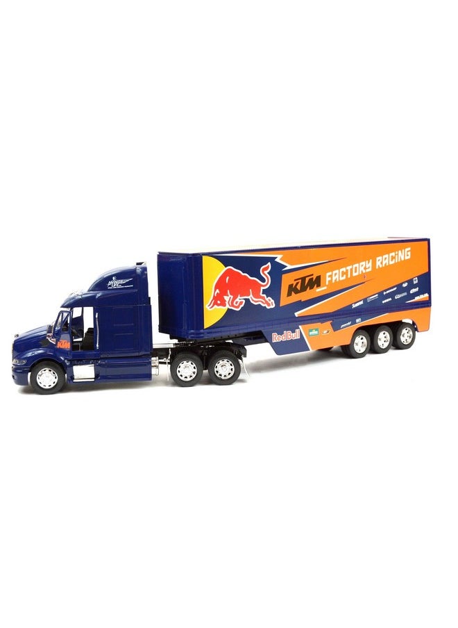 New-Ray Toys 1:32 Red Bull Ktm Transporter Truck  - Image 3