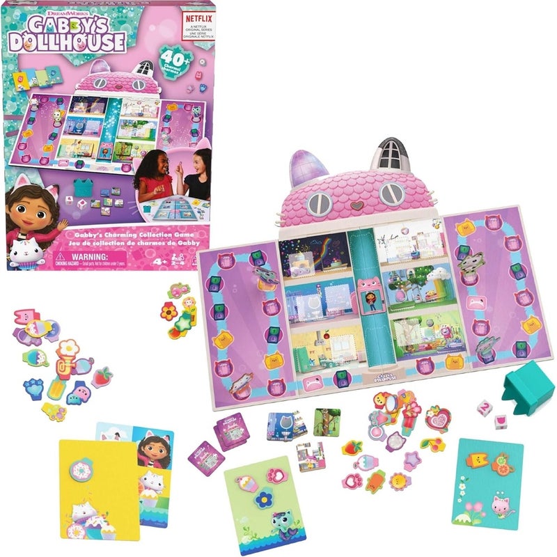 Spin Master - Gabby’s Dollhouse Collectible Social Board Game - 6067032 - Image 1