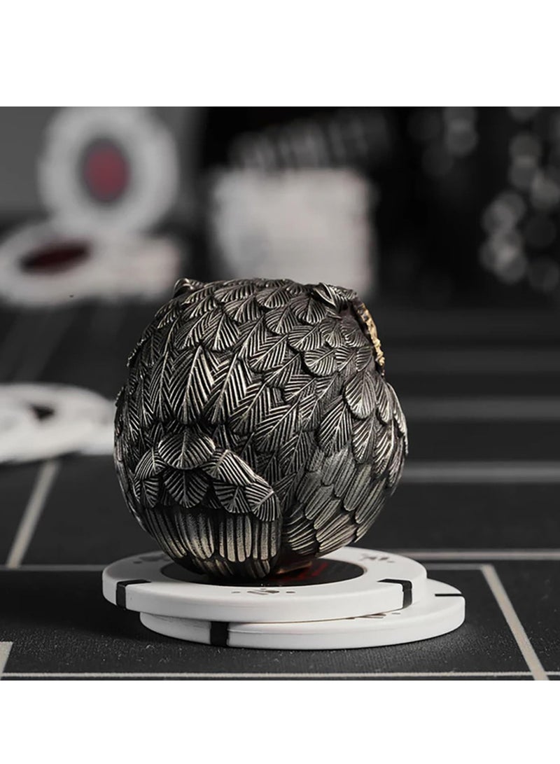 YANCI 3 Owl Statues Home Decoration, Owl Statues are suitable for car decoration, living room, bedroom, bedside table, office desktop, bookshelf, animal sculpture gifts, small decorations, ornaments for bird lovers - Image 4