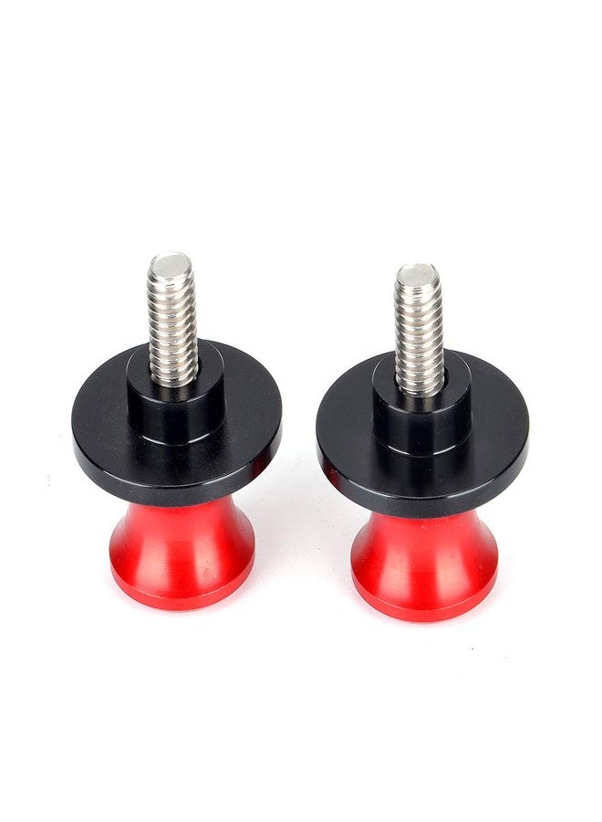 Goldfire 2pcs 8MM M8 X1.5 Motorcycle Swing arm Sliders Spools CNC Swing Arm Stand Screw for Kawasaki Z650 Z800 Z900 Z1000 (Red) - Image 5