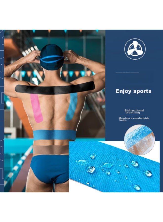 NAILEKESI N Nailikesi Sports Tape, Muscle Tape, Marathon Elastic Bandage, Knee Fixation, Running Thigh Muscle Tape, Muscle Strain  - Image 3