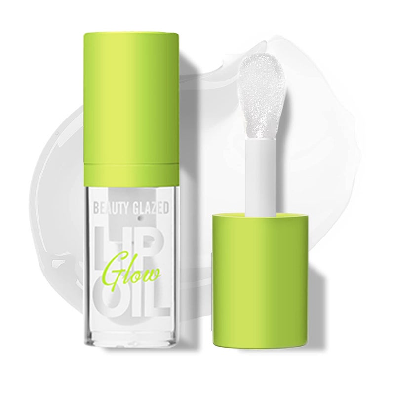 MYUANGO Lip Oil Moisturizing Hydrating Lip Care Lip Tint Shiny Lip Glow Vegan Plumping Lip Gloss for Dry Lips 101 STANDARD SIZE