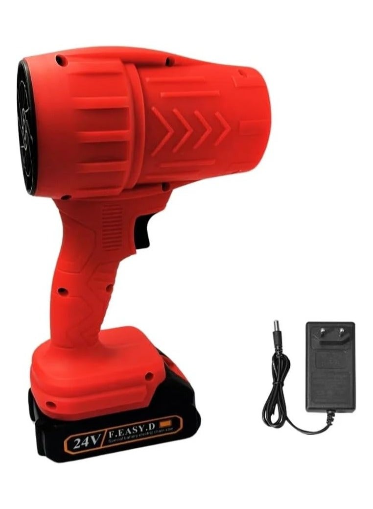 منفاخ هواء كهربائي محمول لاسلكي 24 فولت متعدد الاستخدامات - Image 1