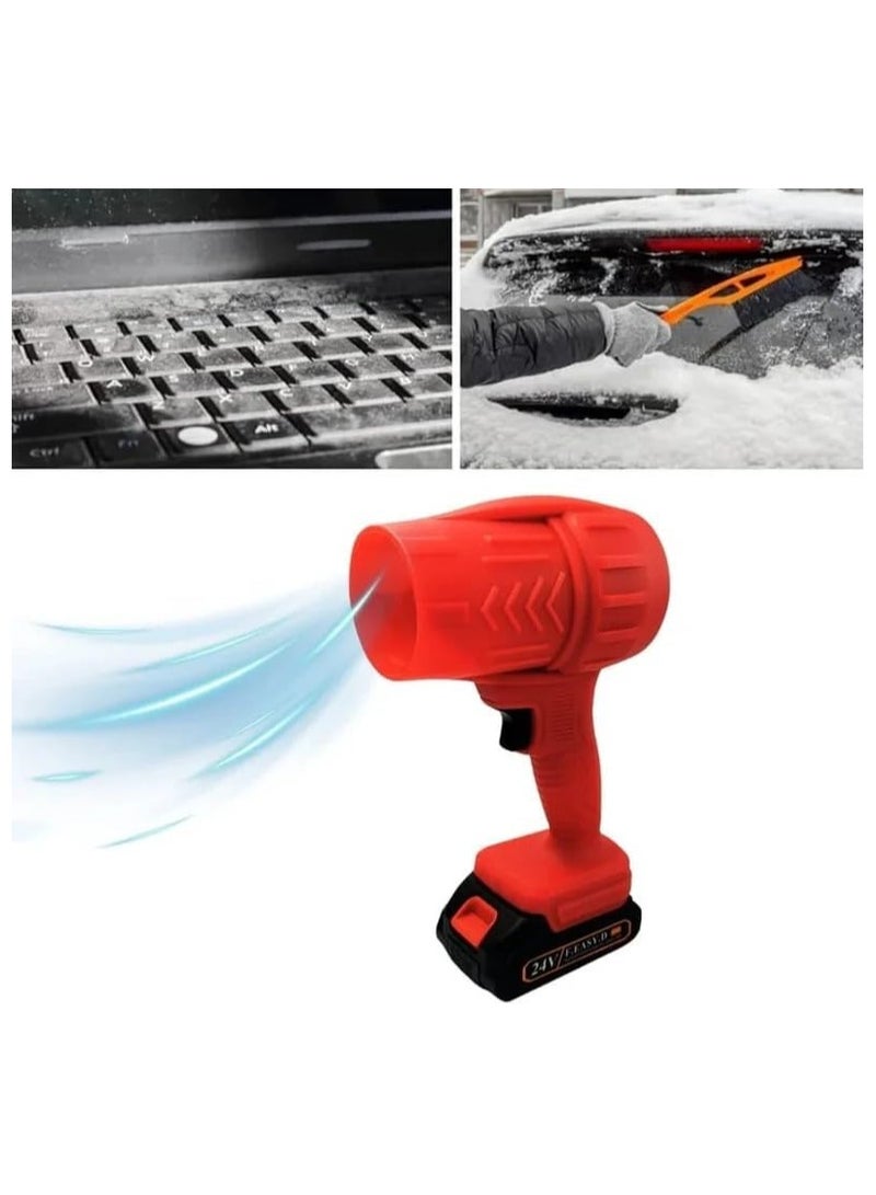 منفاخ هواء كهربائي محمول لاسلكي 24 فولت متعدد الاستخدامات - Image 3