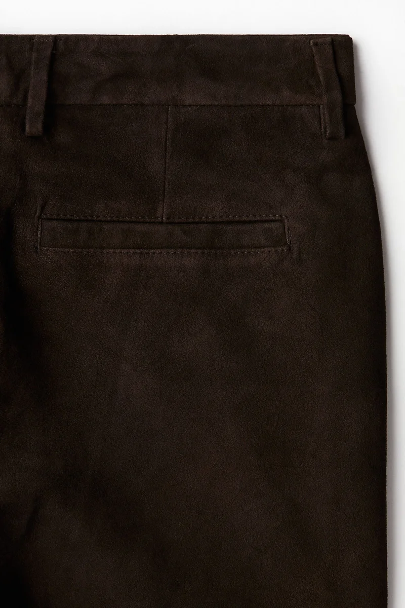 H&M  Relaxed Fit Suede trousers for Men | Best Price UAE