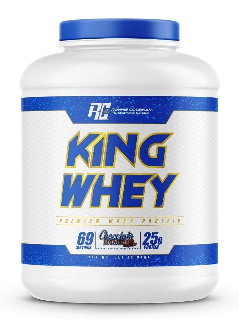 روني كولمان RC King Whey Chocolate Brownie 69 حصة - Image 1