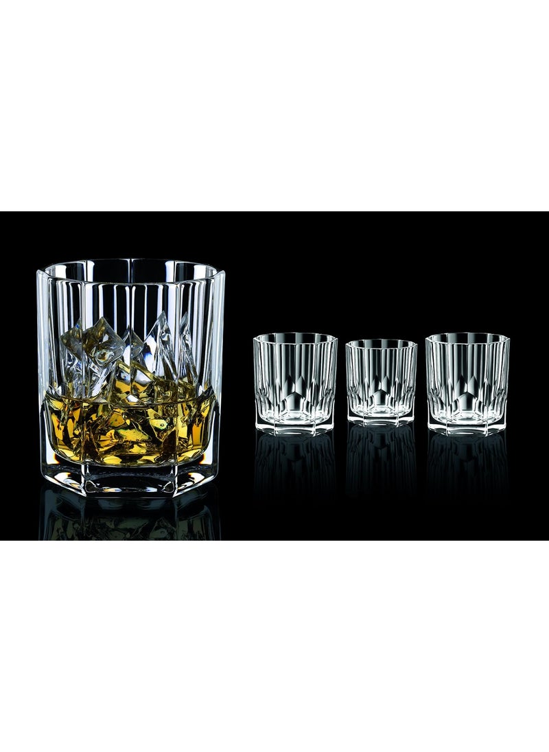 Nachtmann Nachtmann Aspen Whisky Tumbler Set, 324ml, Set of 4  - Image 3