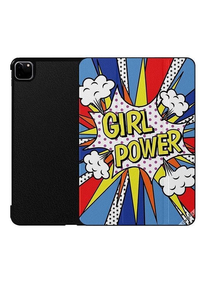 NIBEMINENT Girl Power Art Protective Case Cover For Apple iPad Pro 2nd Gen Multicolour - Image 2