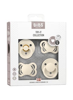 BIBS لهايات الأطفال من تراي إت بوكس مقاس 1 - عاجي  - Image 2