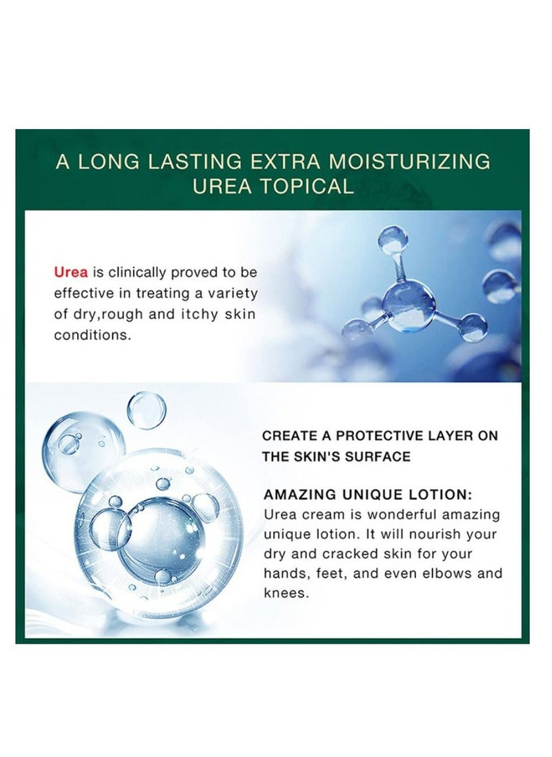ISSUWEN - Hand and Foot Care 42% Urea Cream Intensive Moisturizes & Softens Skin Callus Remover Hand & Foot Cream for Dry Cracked Heels Elbows 100 g - Image 1
