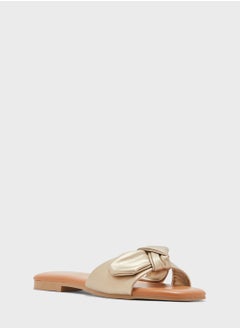 Vincci Square Toe Flat Sandals  - Image 2