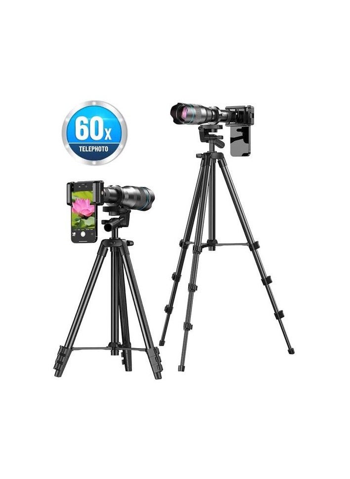Generic 6X20 Monocular Telescope With Universal Smartphone Clip BAK4 Prism Compact Pocket Monocular with Hand Strap For Adults Kids Wildlife Bird Watching Hunting Camping Travel Secenery  - Image 3