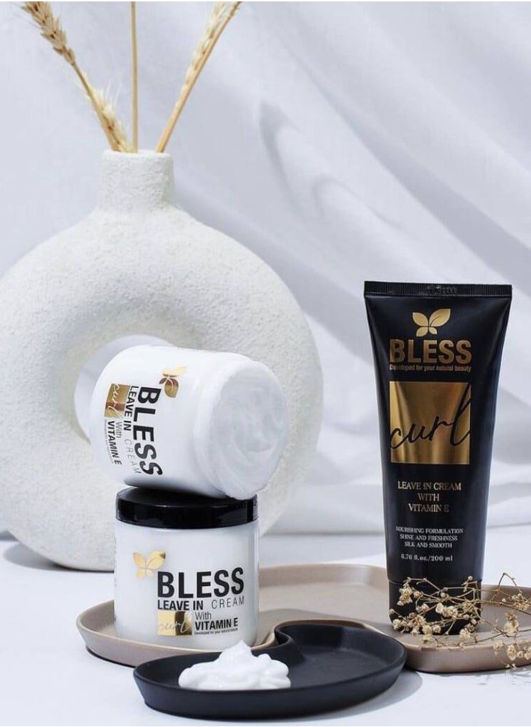 Bless Bless Leave In Cream With Vitamin E - 200 ml  - Image 4
