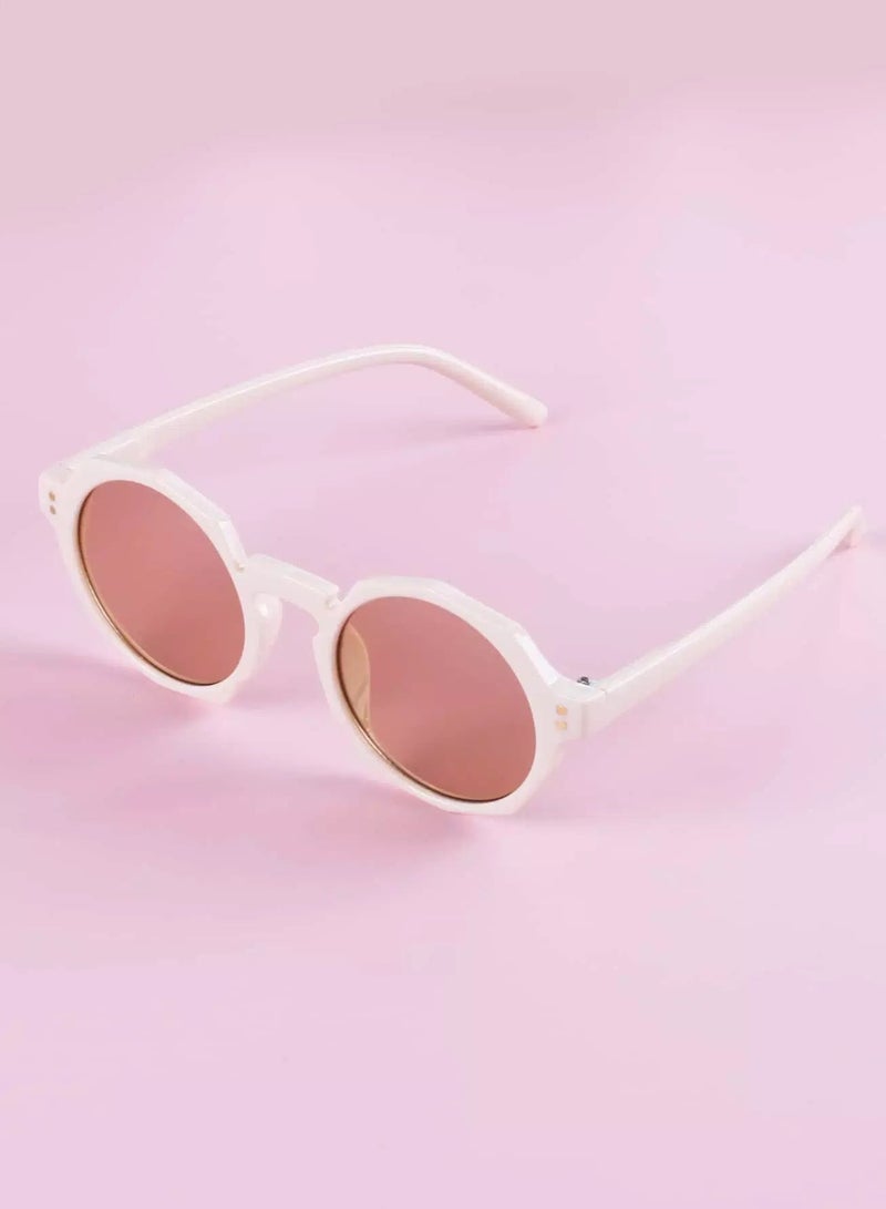 Generic Toddler Kids Round Frame Sunglasses  - Image 3