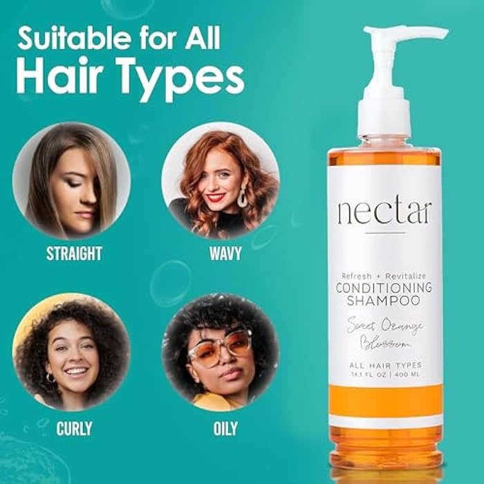 World Amenities - Nectar Pump Bottle Conditioning Shampoo - Hair Repair Shampoo and Conditioner with Fresh Fragrance - Image 5
