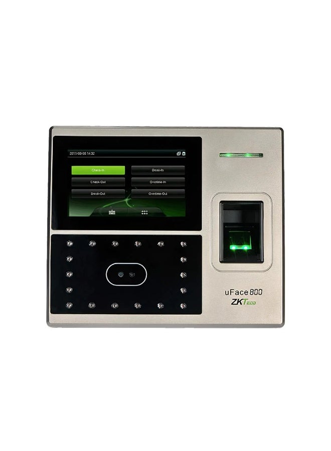 ZK TECHO ZKTeco UFACE800 Fingerprint Time Attendance Device - Image 2
