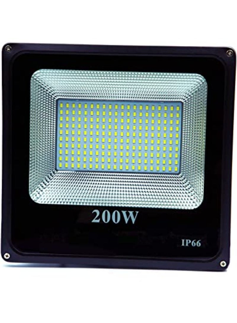 QUESERA 200W LED Flood Light Super White Color for Garden Yard Warehouse - Image 1