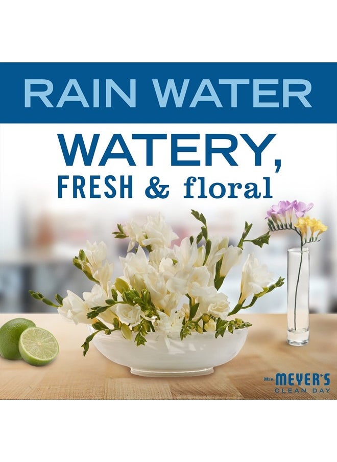 Mrs. Meyer's Clean Day Hand Soap, Made with Essential Oils, Biodegradable Formula, Rain Water, 12.5 fl. oz - Pack of 3  - Image 3