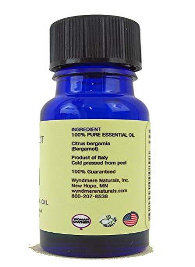 Wyndmere Bergamot Essential Oil - 100% Pure for Aromatherapy - 0.33 fl oz (10ml) - Image 2