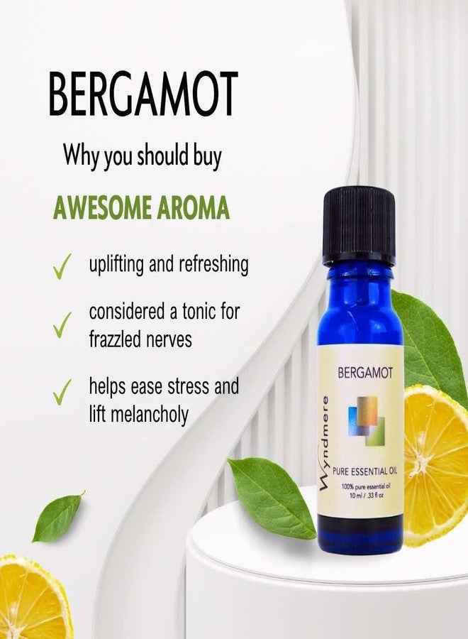 Wyndmere Bergamot Essential Oil - 100% Pure for Aromatherapy - 0.33 fl oz (10ml) - Image 4