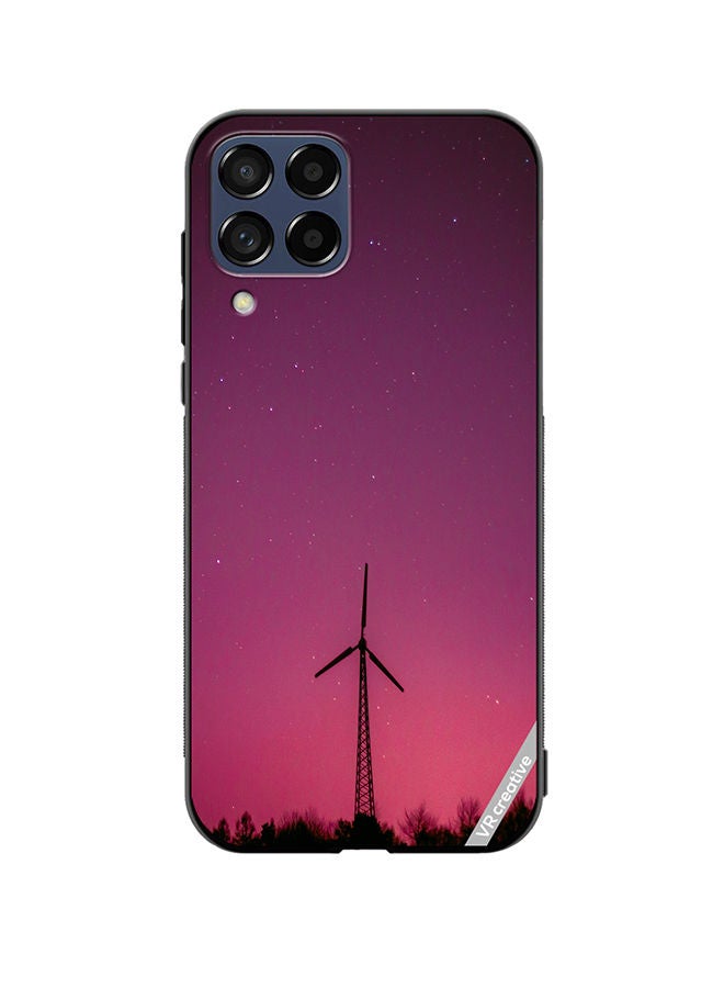 VR CREATIVE Protective Case Cover For Samsung Galaxy M53 Pink Nights Design Multicolour - Image 1