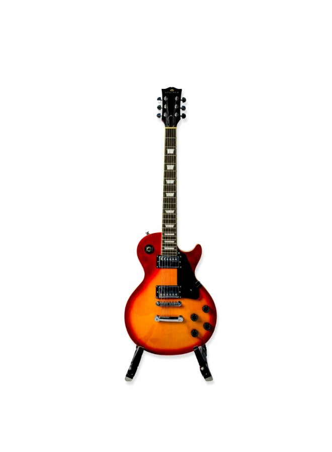 Steiner Electric Guitar ST-EG9 Les Paul Style, 22 Frets, Sunburst High Gloss Finish - Image 1