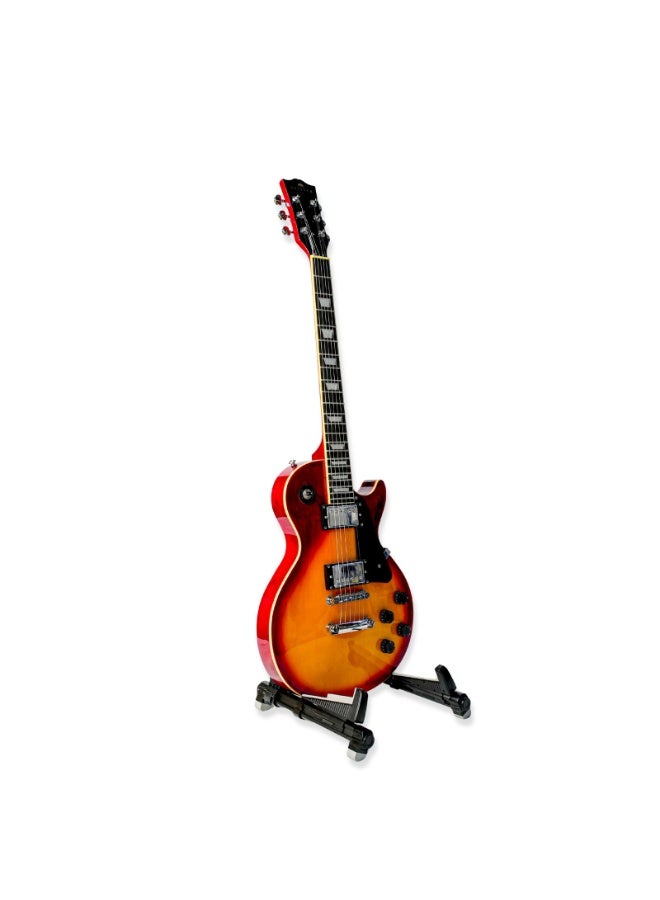 Steiner Electric Guitar ST-EG9 Les Paul Style, 22 Frets, Sunburst High Gloss Finish - Image 5