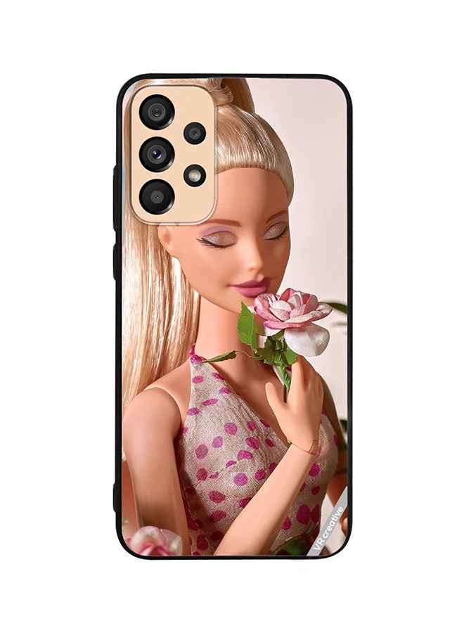 VR CREATIVE Protective Case Cover For Samsung Galaxy A72 Pink Barbie Design Multicolour - Image 1