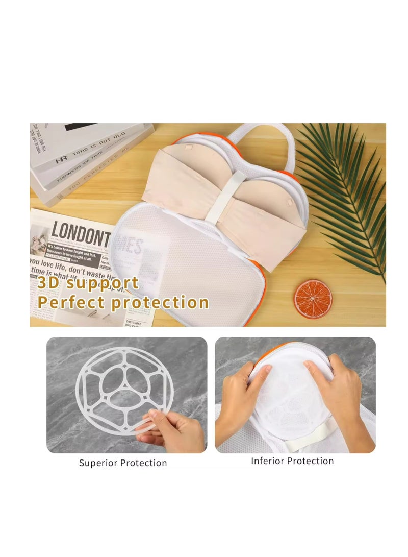 Anti-Deformation Bra Washing Mesh Bag Machine-Wash Special Polyester Laundry Bag Cleaning Bra Underwear Sports Bra  - Image 4
