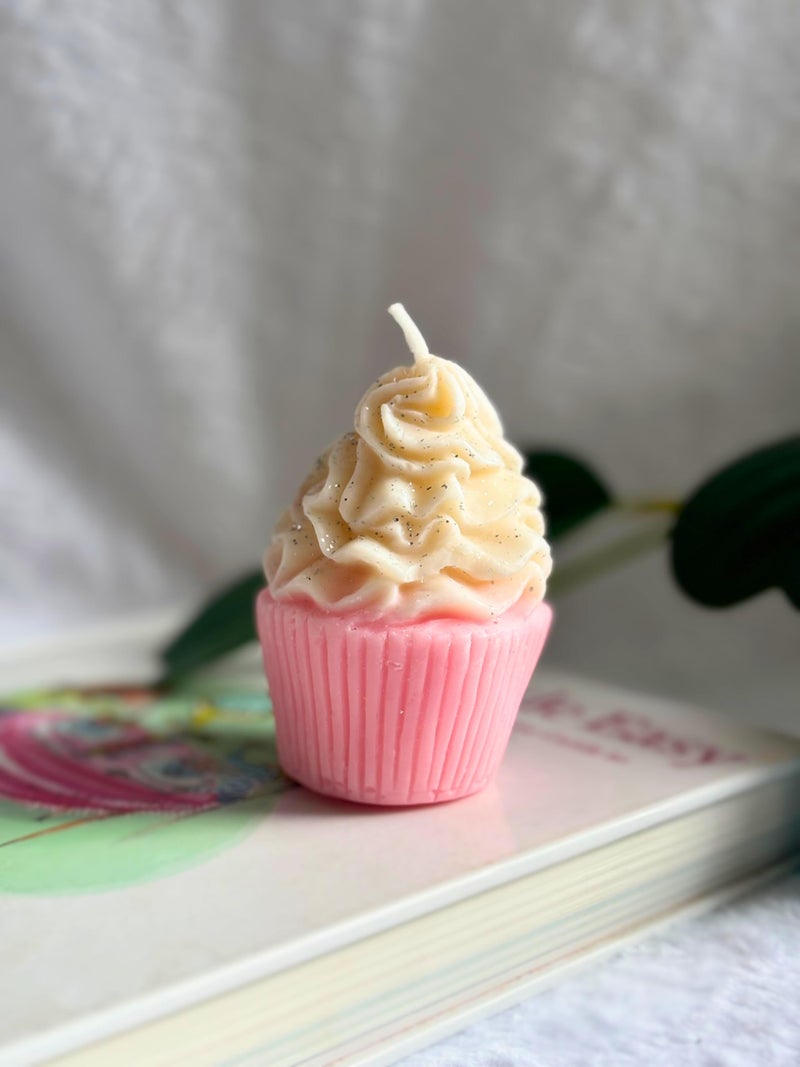 Goyoham | Pack of 3, Premium Decorative Cupcake Candles | Coffee, Ocean Breeze & Strawberry Fragrance - Image 4