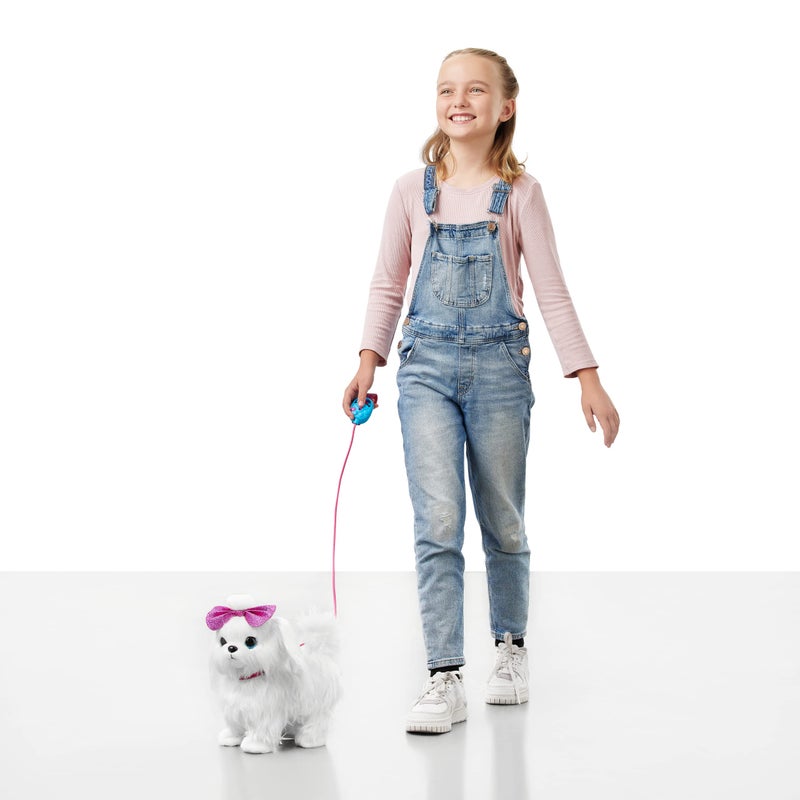 Pets Alive Lil' Paw The Walking Puppy by ZURU Interactive Dog That Walk, Waggle, and Barks, Interactive Plush Pet, Electronic Leash, Soft Toy for Kids and Girls - Image 5