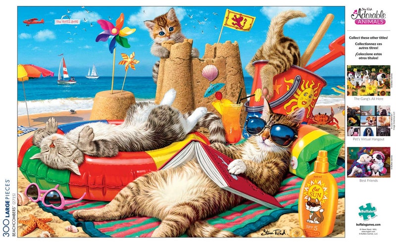 Buffalo Games - Steve Read - Beachcombers - 300 Piece Jigsaw Puzzle For Adults -Challenging Puzzle Perfect for Game Nights - Finished Size is 21.25 x 15.00 - Image 5