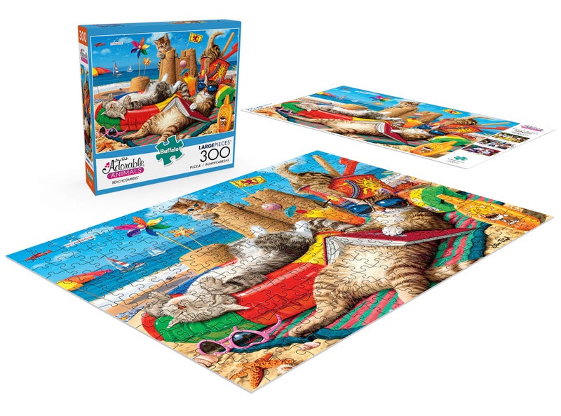 Buffalo Games - Steve Read - Beachcombers - 300 Piece Jigsaw Puzzle For Adults -Challenging Puzzle Perfect for Game Nights - Finished Size is 21.25 x 15.00 - Image 4
