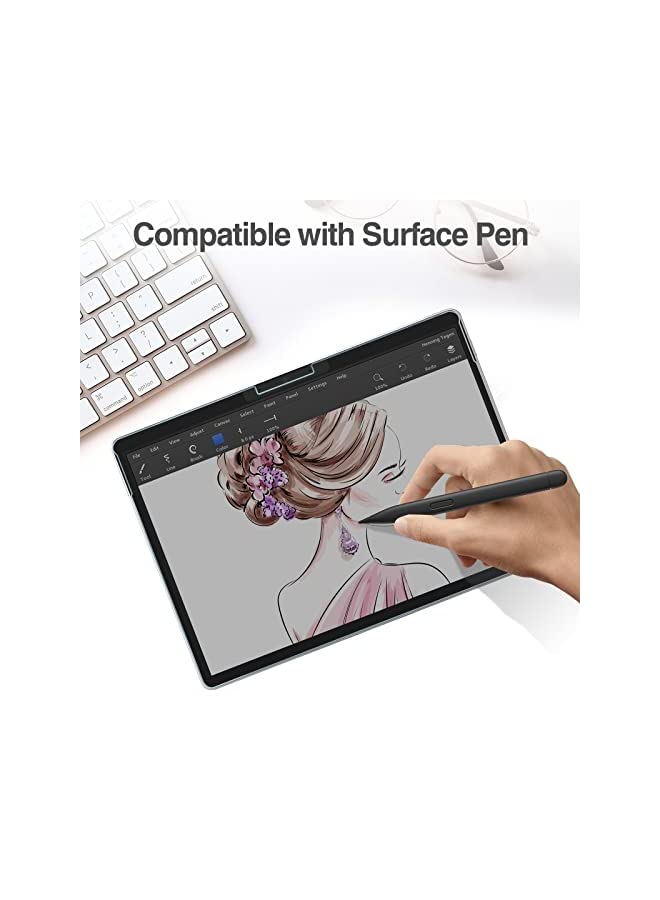 Procases ProCase Microsoft Surface Pro 8 Surface Pro X 13 inch Privacy Screen Protector, Anti-Spy Tempered Glass Ultra Thin Tinted Screen Film Guard for 13.0 Inch Surface Pro 8 Pro X 2021 Release - Image 4