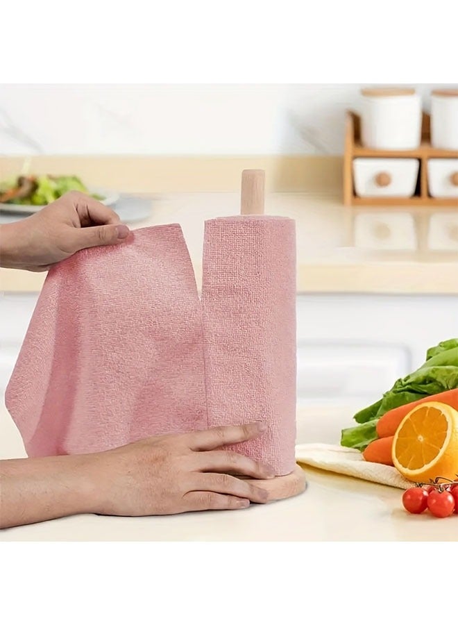 HOMESTAR 20pcs/1roll Reusable Microfiber Cleaning Cloths, Absorbent & Rust-Proof Kitchen Towels, Multipurpose Household Cleaning Supplies, Home Kitchen Cloth, Microfiber Towel Roll, Dishcloth Replacement, Cleaning Tools - Image 2