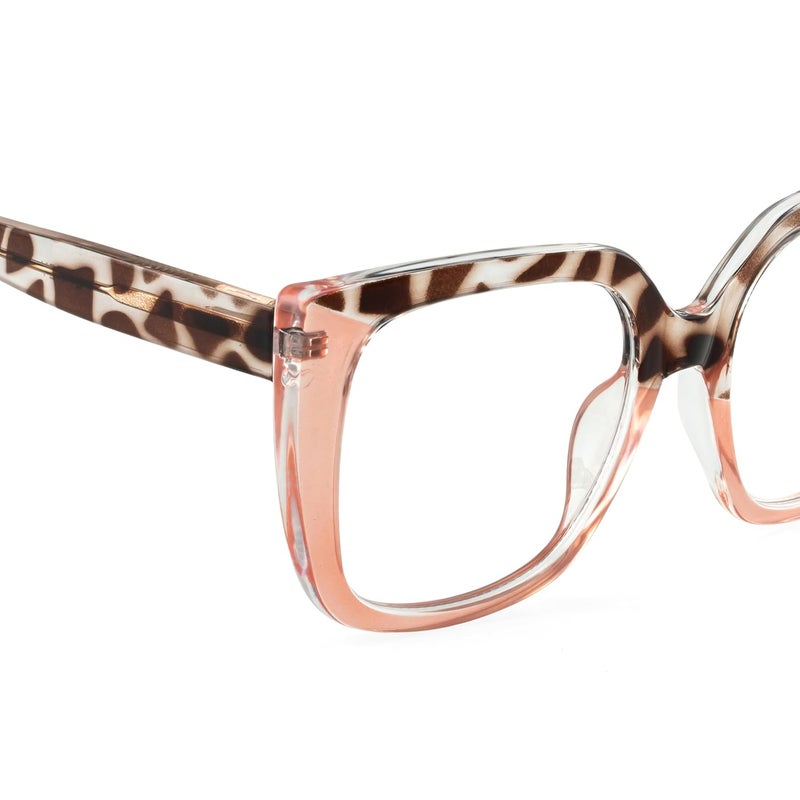 PERKEY Store PERKEY Square Blue Cut Light Blocking Computer Eyeglasses for Men Women - Image 5