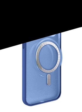 Honor 600 5G 2026 Premium Liquid Silicone Compatible With Thin Magsafe Ring Case Cover (MCMPMN) - Navy Blue - view 5