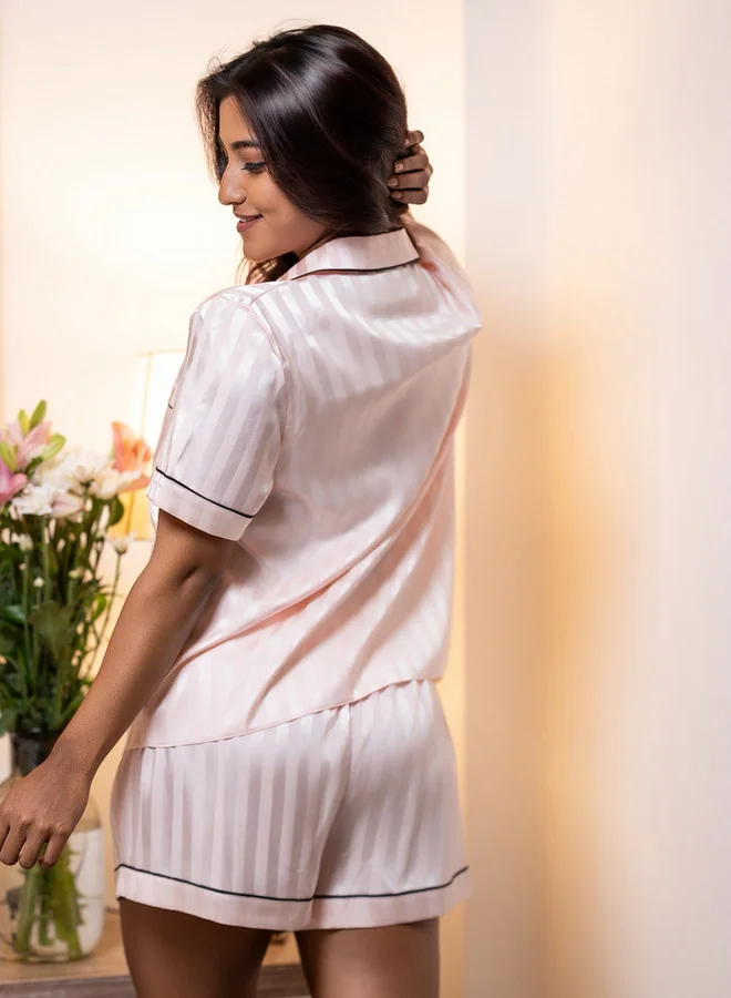 أدريا طقم شورت وقميص آدارايا قصير