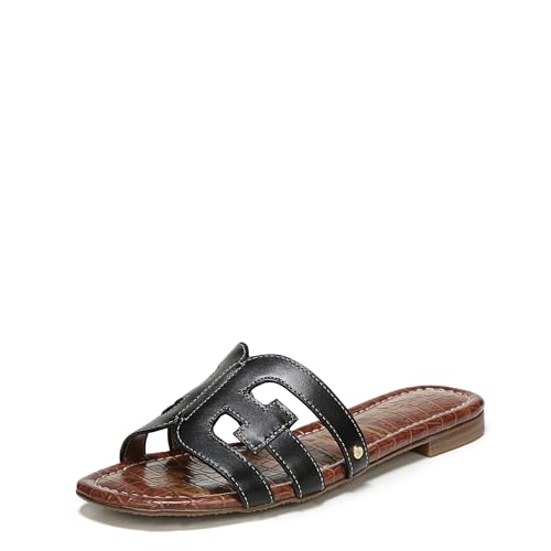 Sam Edelman Women’s Bay Classic Slide Sandal, Black,8 - Image 1
