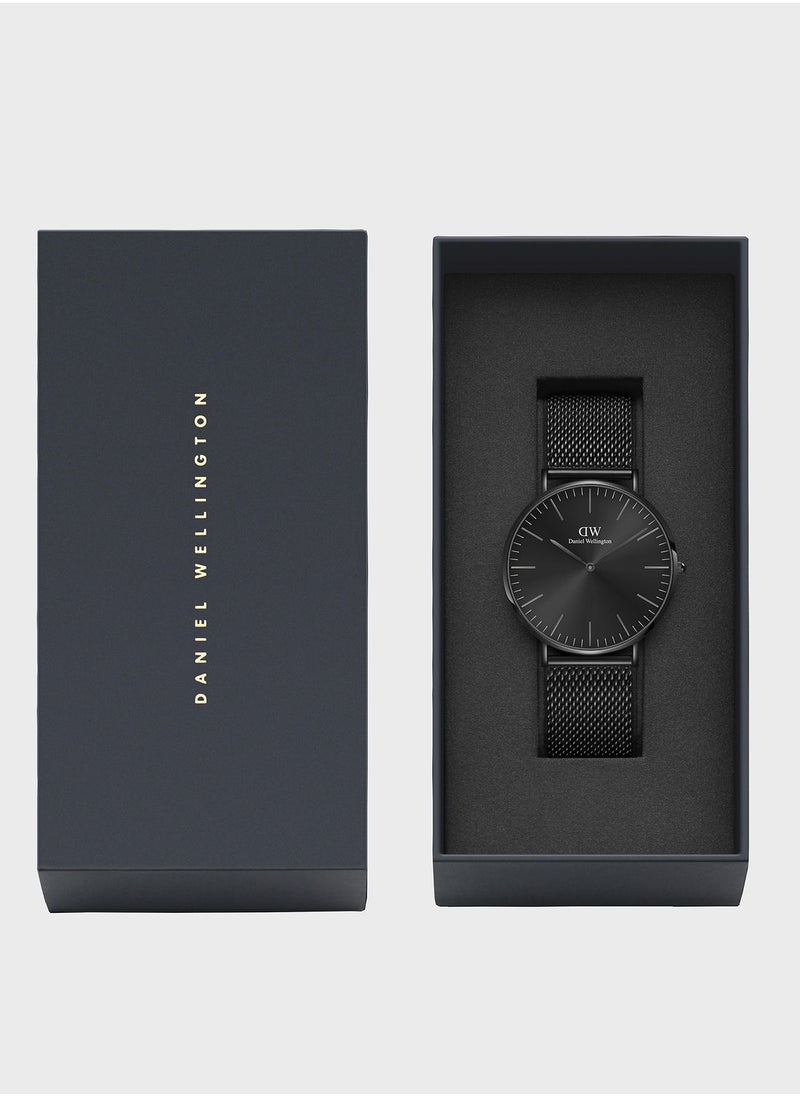 Classic Mesh Strap Analog Watch